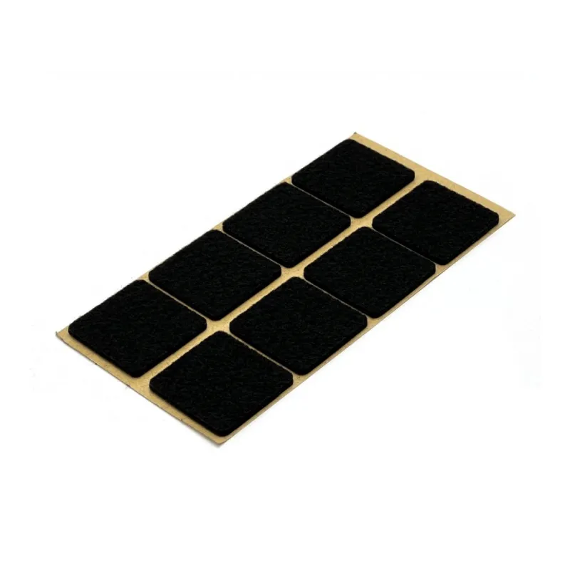 Naljepnica od filca 38x38mm / Crna - ploča