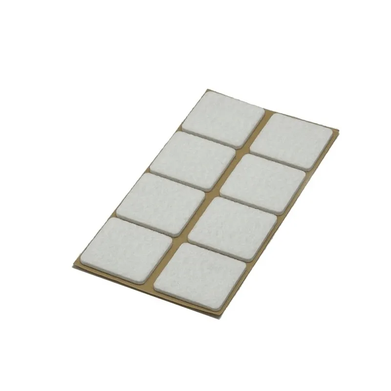 Naljepnica od filca 38x38mm / Bijela - ploča