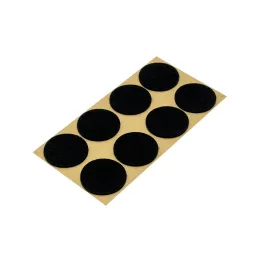 Naljepnica filcana podloga 38mm / Crna - ploča