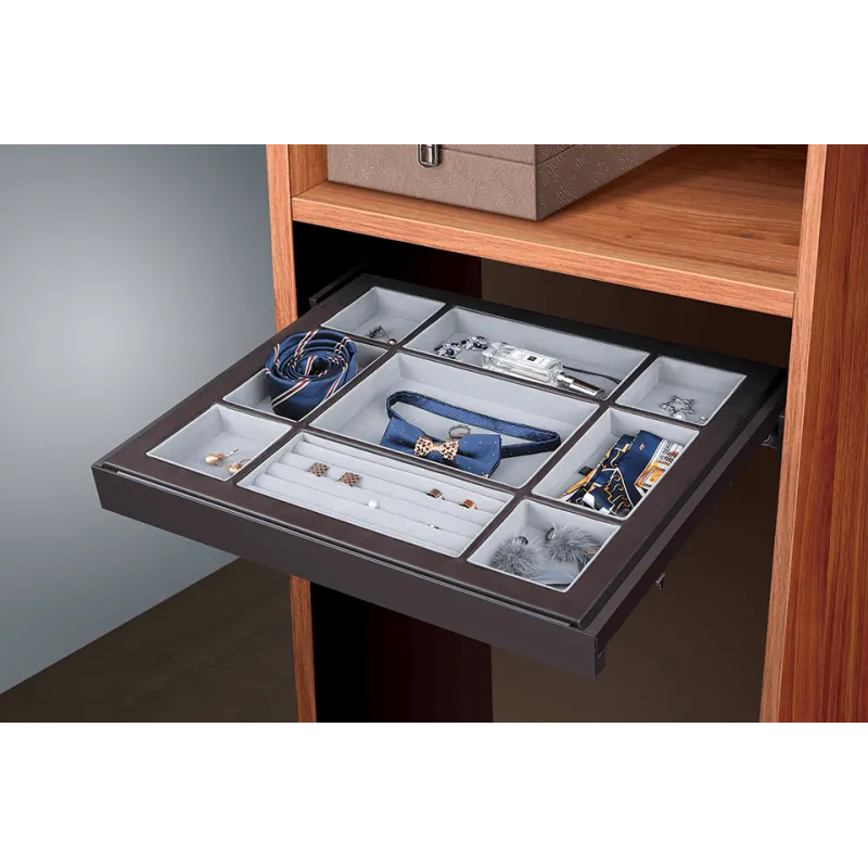 Izvlačni organizator za nakit NIKOL / Smeđa