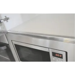 Zaštitni gornji profil za pećnicu / Nehrđajući čelik