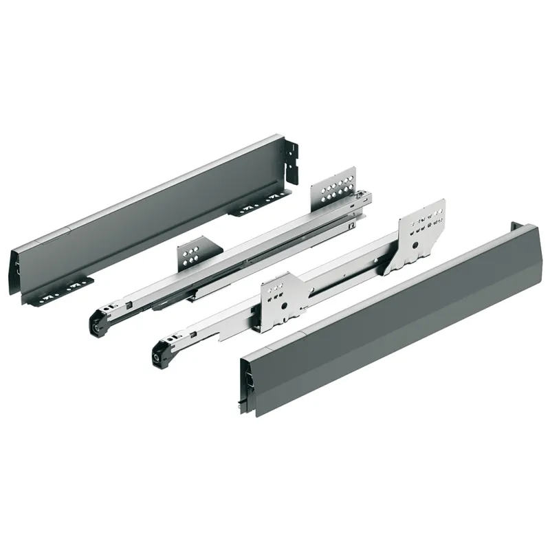 Ladica s bočnom stranom MATRIX BOX P 92 mm / Antracit