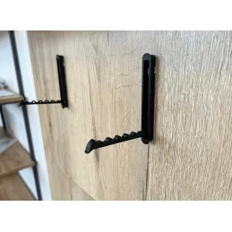 Izvlačna vješalica KAMA / Crna mat