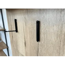 Izvlačna vješalica KAMA / Crna mat