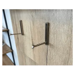 Viseća sklopiva vješalica KAMA / Nehrđajući čelik