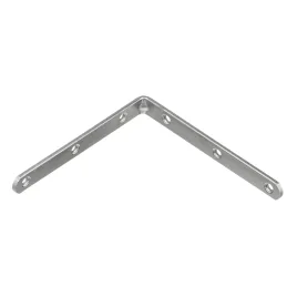 Spojni kutnik 120 x 120 mm - 10 kom / Bijeli cink