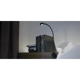 LED svjetlo za namještaj s USB punjenjem Loox LED / Crna mat