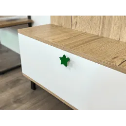 Drvena ručkica STAR / Zelena