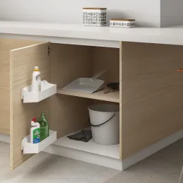 Set visećih polica za vrata / Bijela