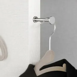 Izvlačna vješalica za rub CARLA / Sjajni krom