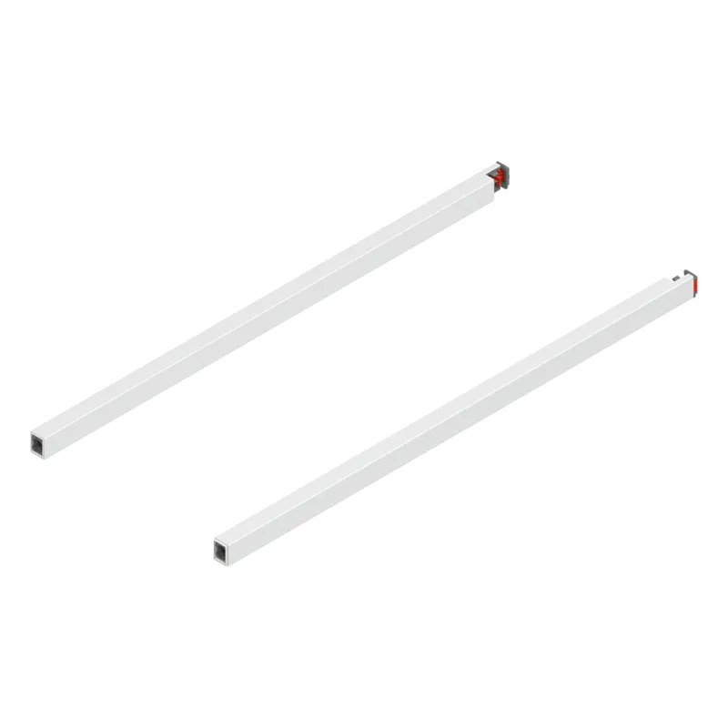 Reling kvadratnog oblika za MERIVOBOX / Baršunasto bijela