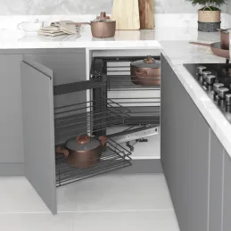 Žičani kutni mehanizam Magic corner / Antracit