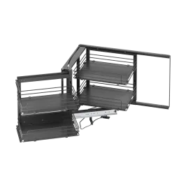 Kutni mehanizam s punim dnom Magic corner / Antracit