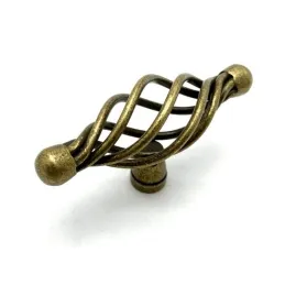 Knopka ručka VIRTUE / Mjedena patina