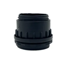 Donja završna kapica s rektifikacijom za noge stola 60 mm / Crna