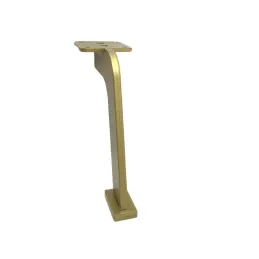 Namještajna nožica GEO / Zlatna mat