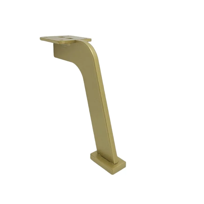 Namještajna nožica GEO / Zlatna mat