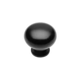 Ručka knopka VALEA / Crna mat