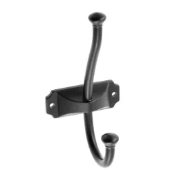 Namještajna vješalica PORTO / Crna mat