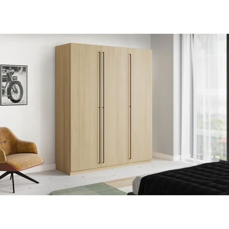 Garnitura za ormar MARION / Crna mat