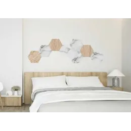 Dekorativni element za zid / Baršunasto zlatni