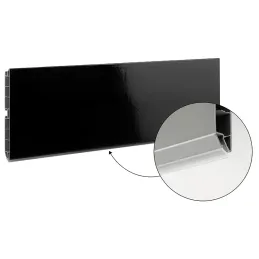 Plastični kuhinjski podnožak / Crni sjaj