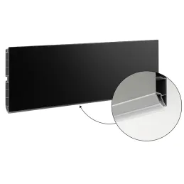 Plastična kuhinjska sokla / Crna mat