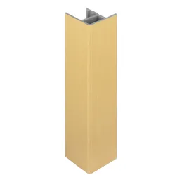 Kutni spoj za postolje 90° / Zlatno brušeno