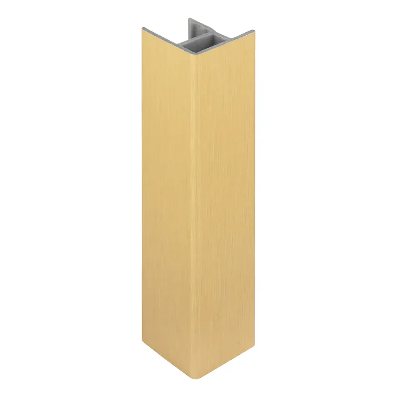 Kutni spoj za postolje 90° / Zlatno brušeno