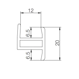 Prolazni spoj za postolje / Brušeni bakar
