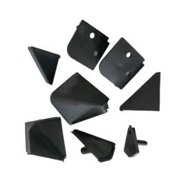 Set završetaka za brtvenu letvicu DELTA / Antracit