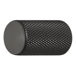 Ručka knopka VALDERO / Crna mat - Antracit