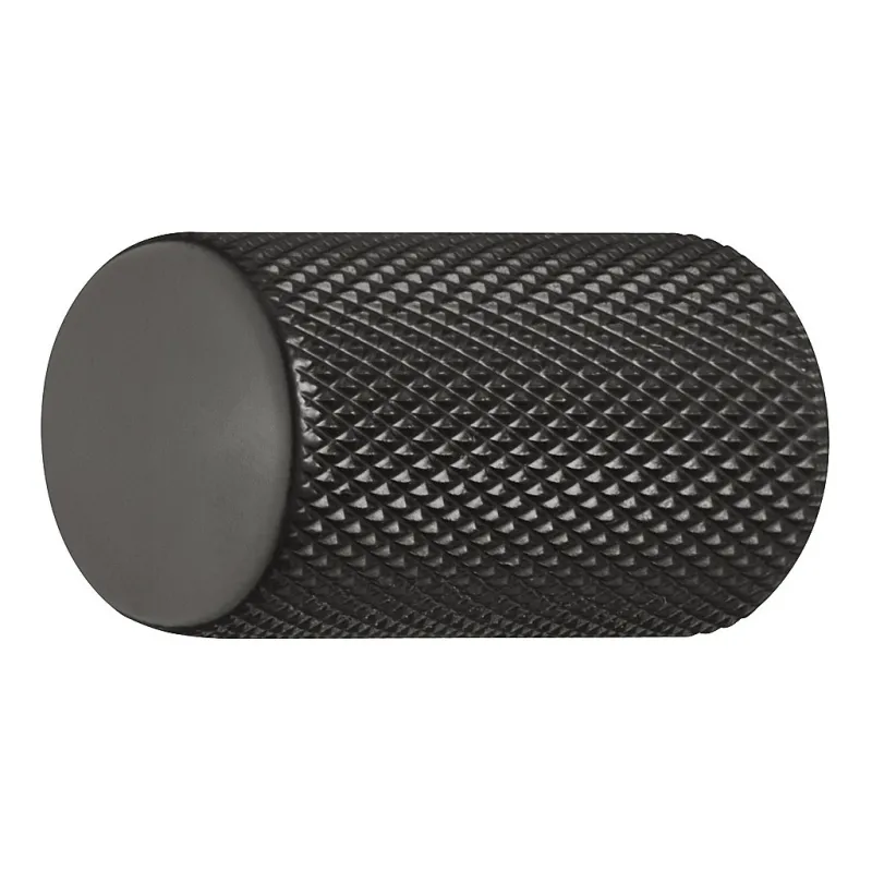 Ručka knopka VALDERO / Crna mat - Antracit