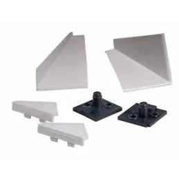 Set krajnjih završetaka za brtvenu letvicu L220 / Siva