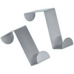 Vješalica za vrata Z / Nehrđajući čelik - 2 kom