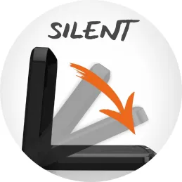 Koš za smeće PASSO 40 L / Bijeli