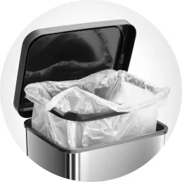 Koš za smeće PASSO 40 L / Bijeli