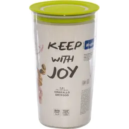 Kutija za hranu 1,2L / Prozirna - žuta