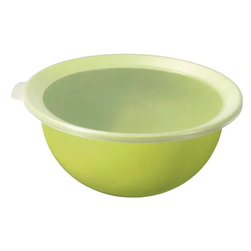 Plastična zdjela s poklopcem CARUBA 1,8L / Zelena