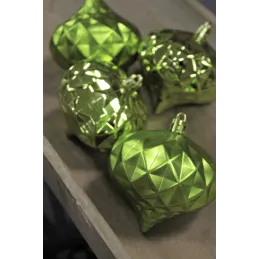 Set visećih ukrasa DIAMANT - 4 kom / Zelena