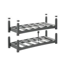 Stalak za vino ELEGANCIA / Siva