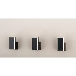 Vješalica DESIGNO / Crna mat