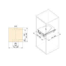 Izvlačiva i rotirajuća daska za peglanje IRON 180°