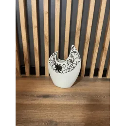 Keramička vaza MAGIC / Bijela