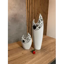 Keramička vaza MAGIC / Bijela