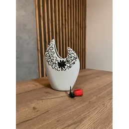 Keramička vaza MAGIC / Bijela