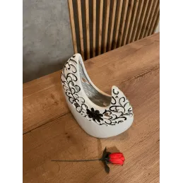 Keramička vaza MAGIC / Bijela