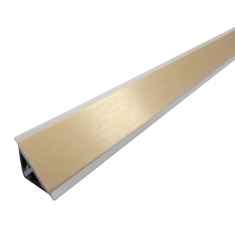 Tesnička letvica L20/T Zlatna brušena