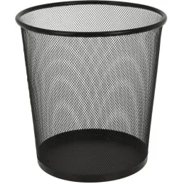 Kantad za smeće za ured 13 L / Crna