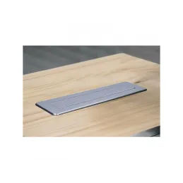 Izvlačiva električna utičnica OTIO DESK 3x230V + 2xUSB punjenje / Imitacija nehrđajućeg čelika